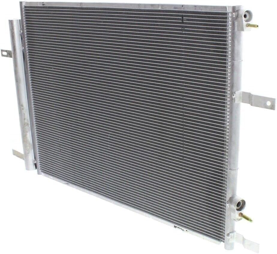 Front AC Condenser Aluminum Core Direct Replacement Compatible With 2013-2016 Lincoln MKZ / 2013-2020 Ford Fusion FO3030243 HG9Z19712D