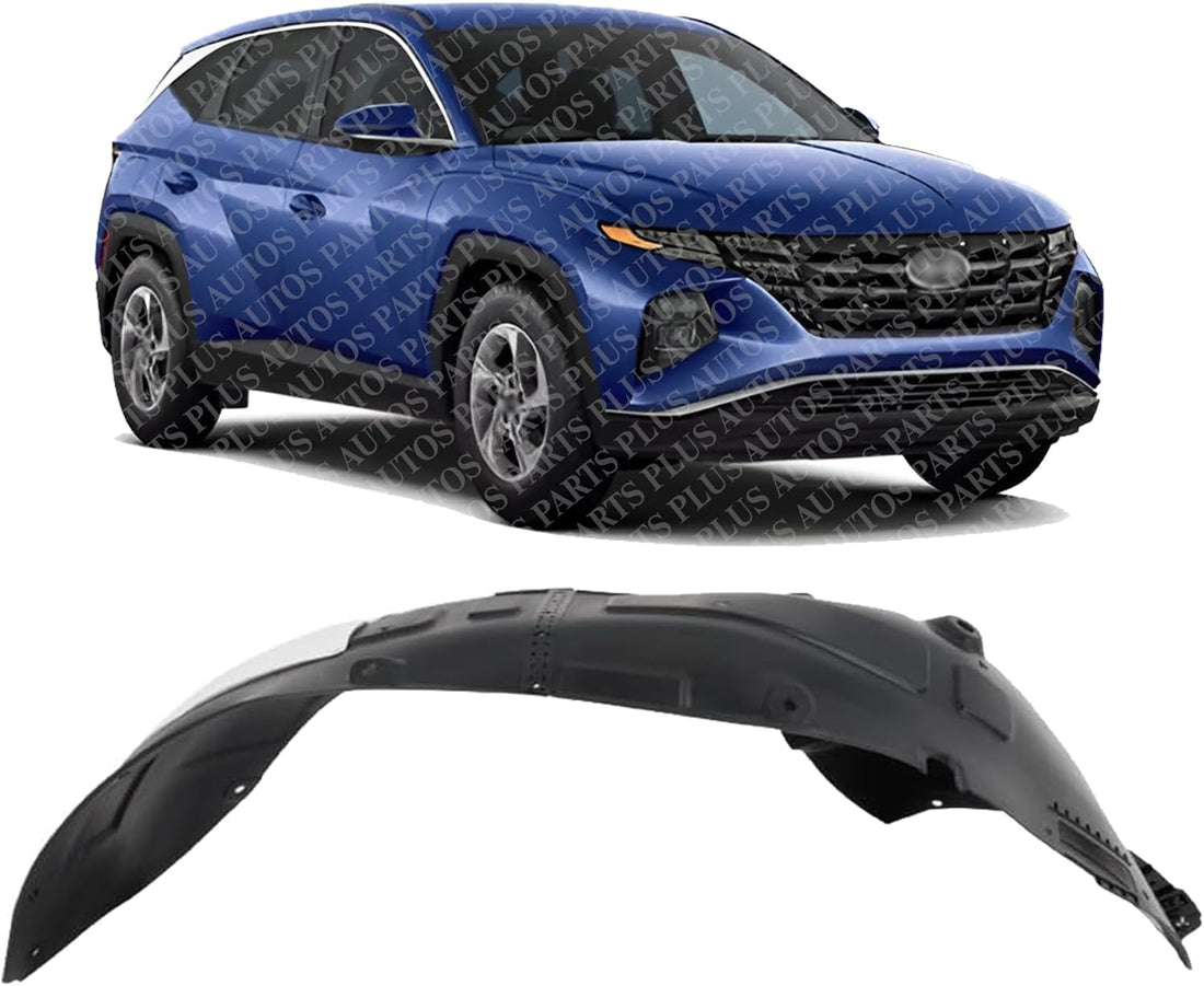 Front Fender Liner Right Passenger Side Direct Replacement Compatible With 2022-2023 Hyundai Tucson HY1249193 86812N9000