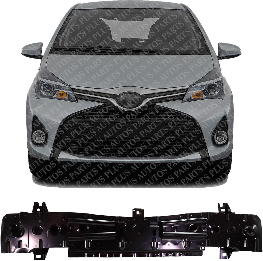 Front Bumper Face Bar Reinforcement Direct Replacement Compatible With 2016-2020 Toyota Yaris / 2017-2018 iA TO1006260 52131WB003