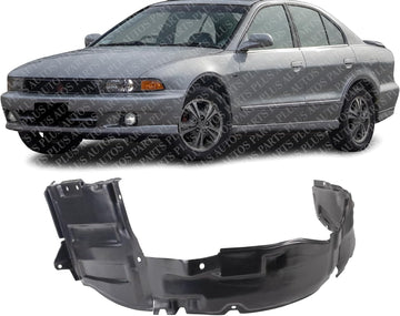 Front Fender Liner Left Driver Side Direct Replacement Compatible With 1999-2001 Mitsubishi Galant MI1248104 MR972839