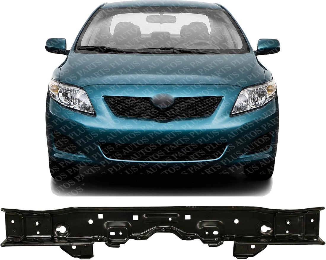 Radiator Support Upper Tie Bar Steel Direct Replacement Compatible With 2009-2013 Toyota Corolla / 2009-2014 Matrix TO1225393 TO1225284 5320502151 5320502150