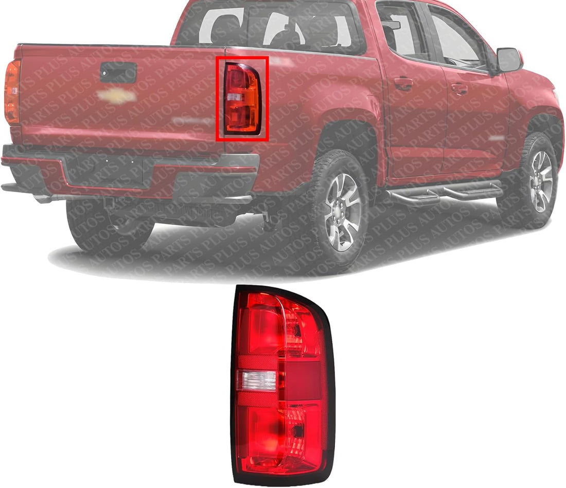 Tail Light Assembly Right Passenger Side Direct Replacement Compatible With 2015-2022 Chevrolet Colorado GM2801270 84630993