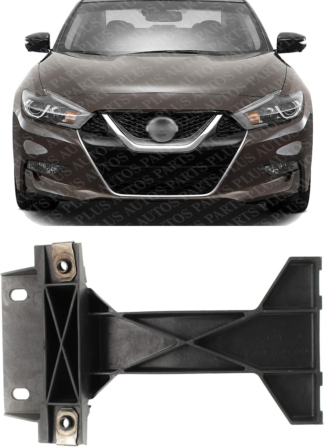 Front Bumper Lower Retainer Plastic Direct Replacement Compatible With 2016-2023 Nissan Maxima NI1031123 622964RA0A