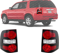 Set Of 2 Tail Light Lens And Housing Right Passenger & Left Driver Side Direct Replacement Compatible With 2006-2010 Ford Explorer FO2819140 FO2818140 FO2800195 6L2Z13404CA
