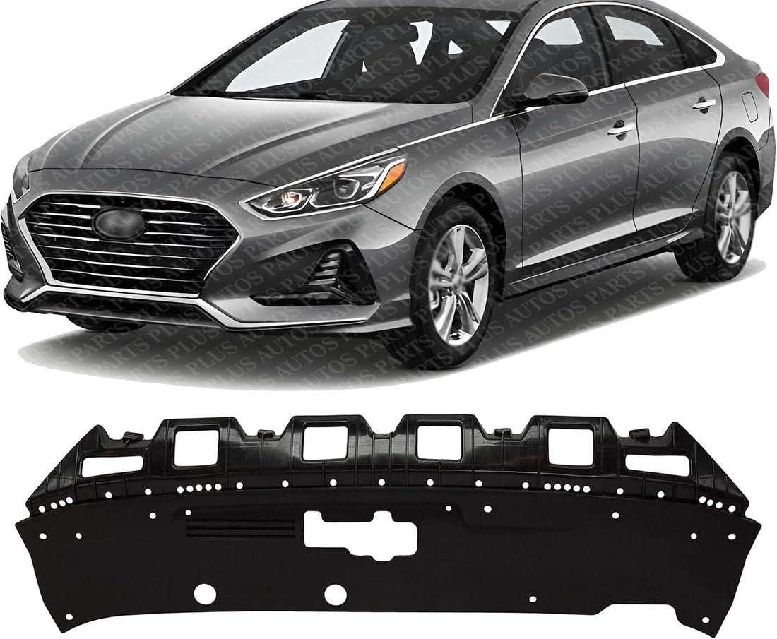 Front Upper Radiator Support Cover Plastic Direct Replacement Compatible With 2018-2019 Hyundai Sonata HY1224118 86361C2700