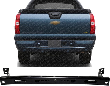 Rear Bumper Reinforcement Steel Direct Replacement Compatible With 2002-2013 Chevrolet Avalanche / 1999-2006 Silverado 1500/2500 / 3500 GM1106672 15154375