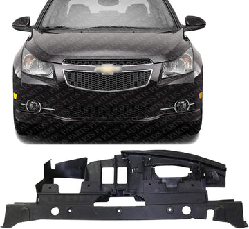 Front Radiator Upper Support Cover Plastic Direct Replacement Compatible With 2014 Chevrolet Cruze GM1224113 22983413