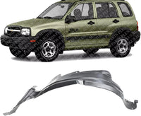 Front Fender Liner Left Driver Side Direct Replacement Compatible With 1999-2004 Chevrolet Tracker GM1248161 30021209