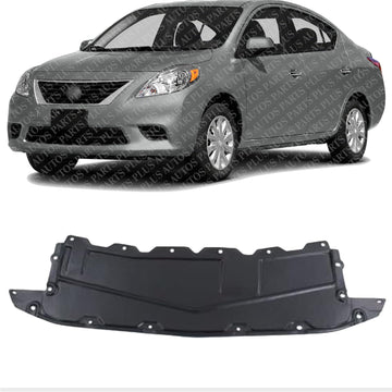Front Engine Splash Shield Under Cover Direct Replacement Compatible with 2012-2014 Nissan Versa NI1228143 626603BA0A