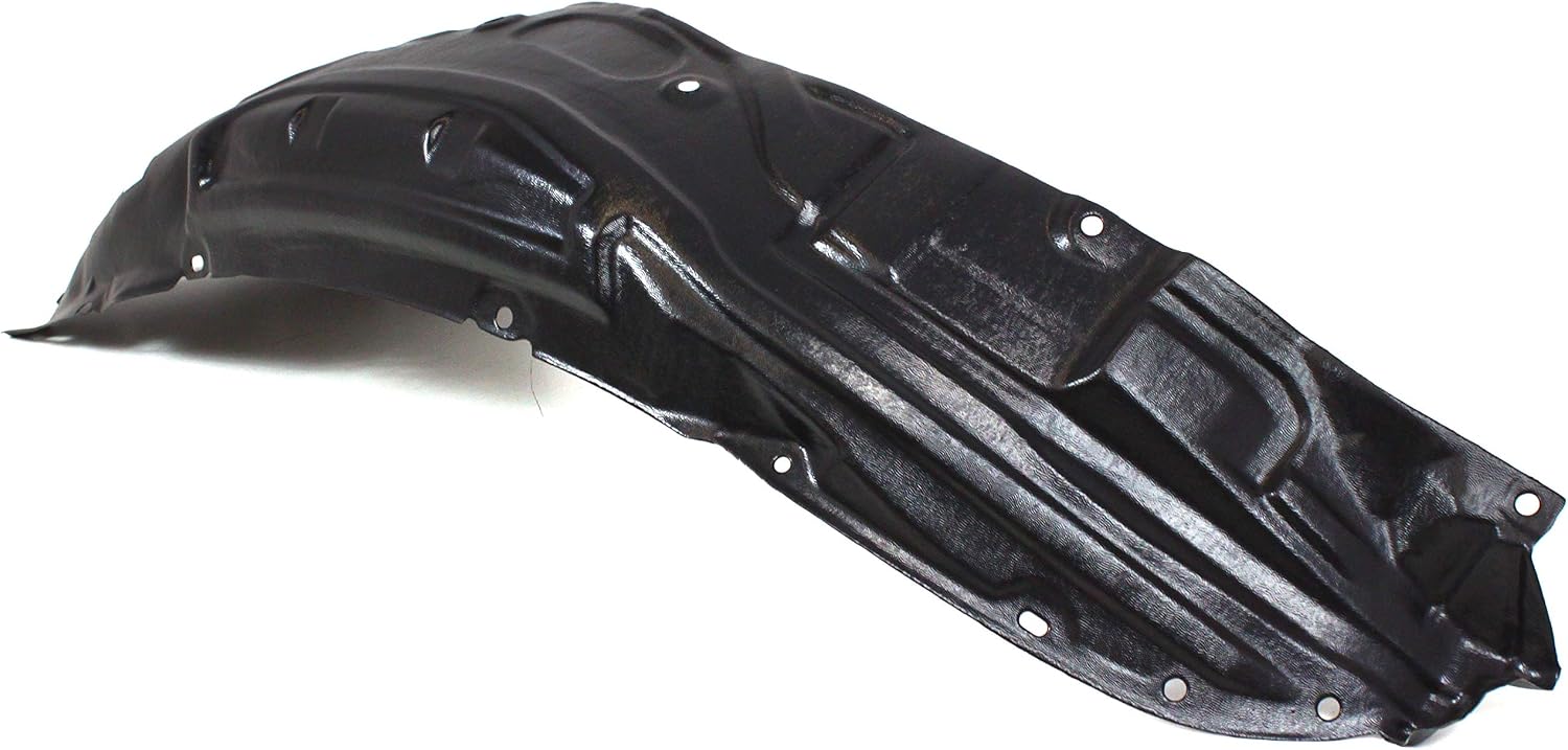 Front Fender Liner Right Passenger Side Direct Replacement Compatible With 2009-2012 Acura RL AC1249127 74101SJAE01