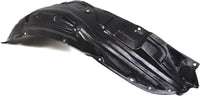 Front Fender Liner Right Passenger Side Direct Replacement Compatible With 2009-2012 Acura RL AC1249127 74101SJAE01