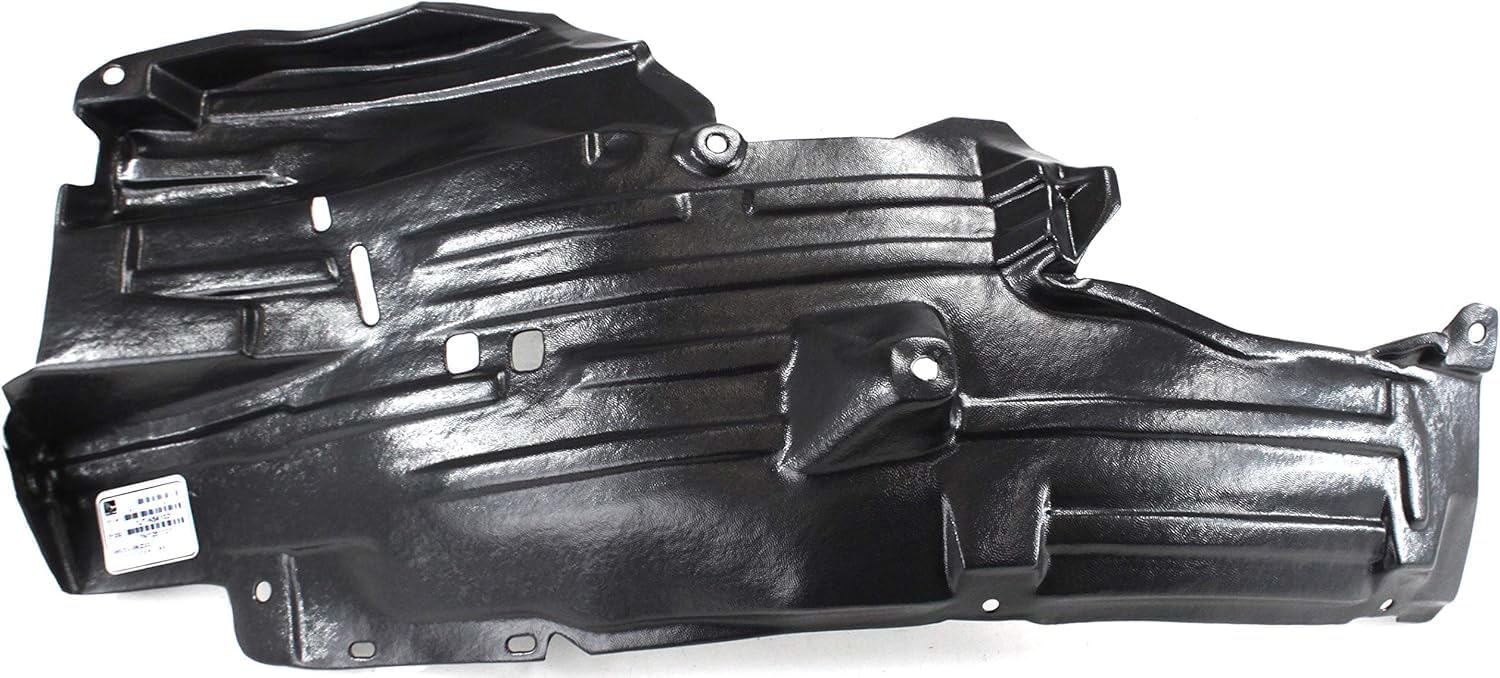 Front Fender Liner Rear Section Right Passenger Side Direct Replacement Compatible With 2003-2009 Nissan 350Z NI1251131 NI1251138 63842CD000 63842CF40A