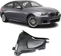 Front Lower Section Fender Liner Plastic Right Passenger Side Direct Replacement Compatible With 2010-2017 BMW 5-Series BM1251128 51757193494