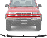 Front Bumper Filler Primed Plastic Direct Replacement Compatible With 1998-2000 Nissan Frontier NI1087118 626513S530