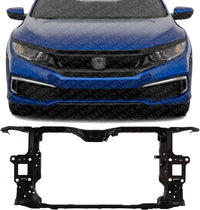 Front Radiator Support Direct Replacement Compatible With 2019-2021 Honda Civic HO1225210 71410TBAA02