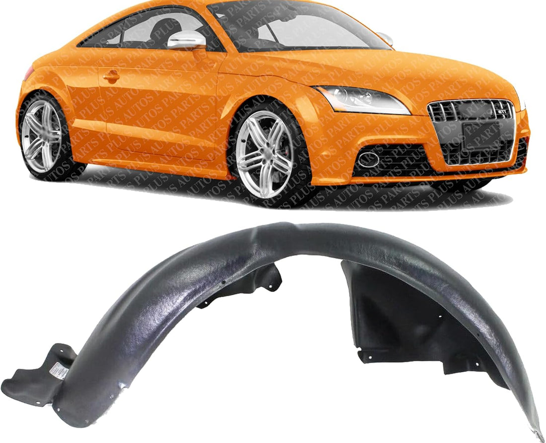 Front Fender Liner Rear Section Right Passenger Side Direct Replacement Compatible With 2008-2015 Audi TT AU1249115 8J0821172B