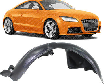 Front Fender Liner Rear Section Right Passenger Side Direct Replacement Compatible With 2008-2015 Audi TT AU1249115 8J0821172B