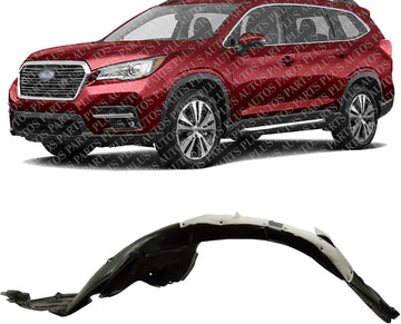 Front Fender Liner Left Driver Side Direct Replacement Compatible with 2019-2023 Subaru Ascent SU1248136 59110XC01A-PFM
