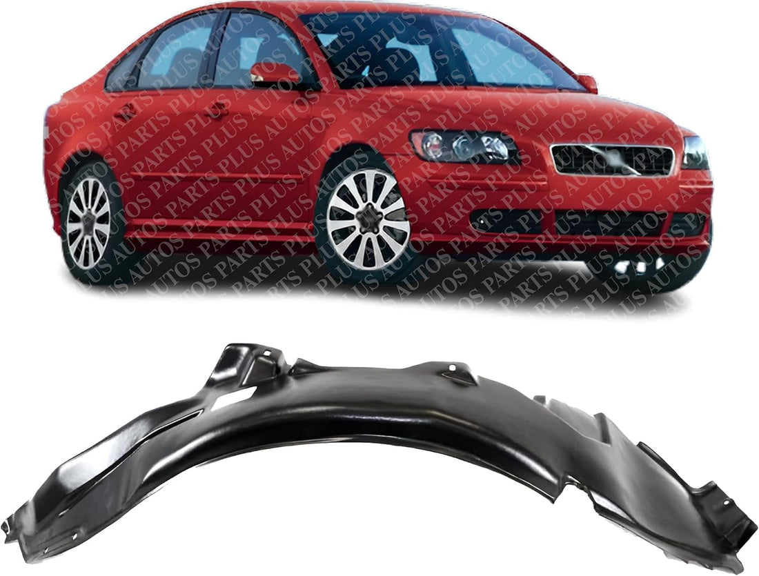 Front Fender Liner Right Passenger Side Direct Replacement Compatible With 2001-2004 Volvo V40 / S40 VO1249104 308837293