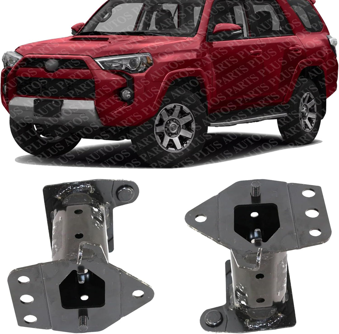Set Of 2 Front Bumper Mounting Arm Bracket Left Driver & Right Passenger Side Direct Replacement Compatible With 2010-2023 Toyota 4Runner / 2010-2021 Lexus GX460 TO1067174 TO1066174