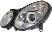 Front Head Light Assembly Left Driver Side Direct Replacement Compatible With 2003-2006 Mercedes Benz E-Class MB2502108 2118200361