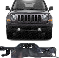 Front Radiator Support Upper Tie Bar Steel Direct Replacement Compatible With 2007-2017 Jeep Patriot CH1225236 5160196AG