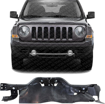 Front Radiator Support Upper Tie Bar Steel Direct Replacement Compatible With 2007-2017 Jeep Patriot CH1225236 5160196AG