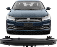 Front Bumper Impact Bar Reinforcement Steel Direct Replacement Compatible With 2016-2019 Volkswagen Passat VW1006143 561807109B