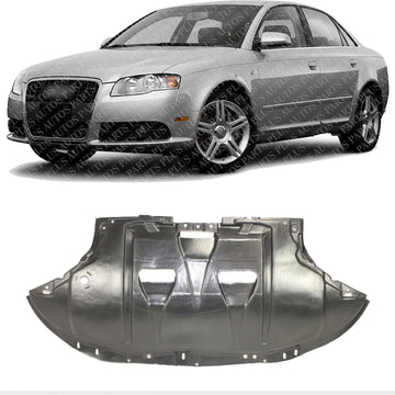 Front Engine Splash Shield Under Cover Direct Replacement Compatible With 2003-2009 Audi A4 AU1228102 8E0863821AL