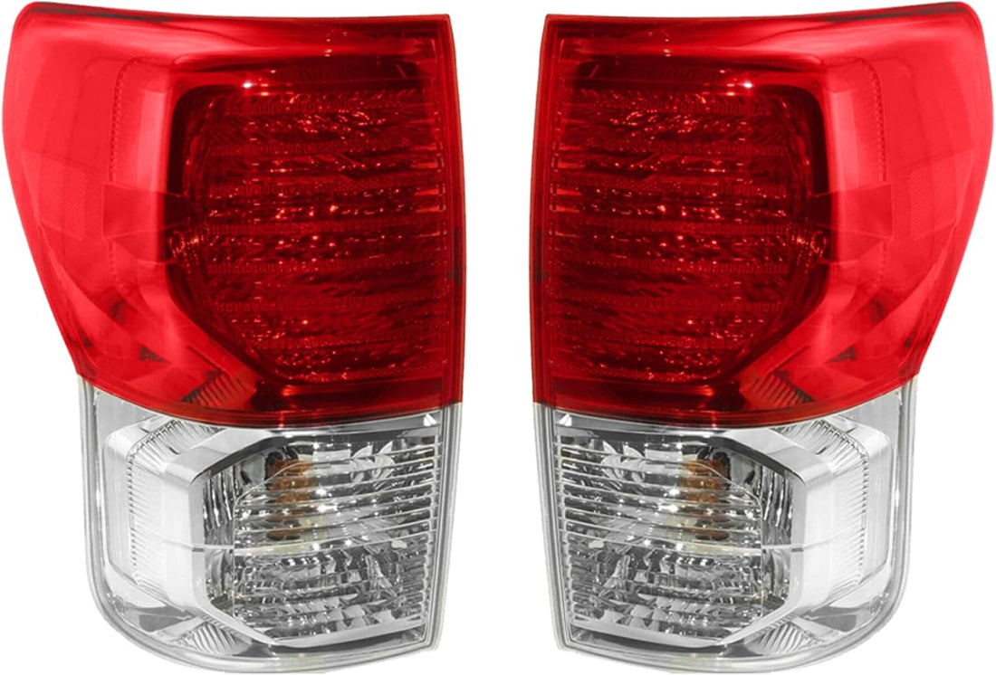 Set Of 2 Tail Light Assembly Right Passenger & Left Driver Side Direct Replacement Compatible With 2010-2013 Toyota Tundra TO2801183 TO2800183 815500C090 815600C090