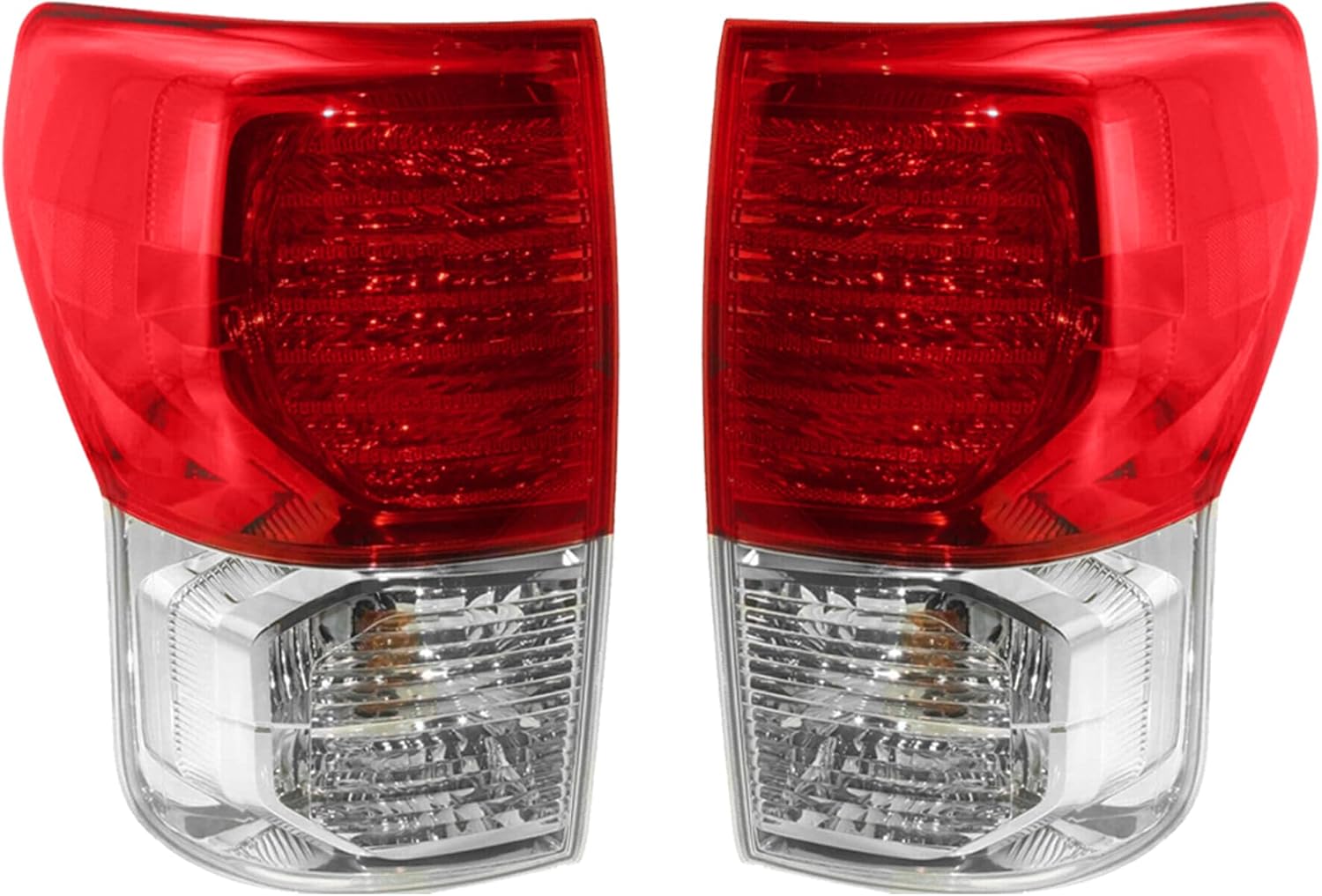 Set Of 2 Tail Light Assembly Right Passenger & Left Driver Side Direct Replacement Compatible With 2010-2013 Toyota Tundra TO2801183 TO2800183 815500C090 815600C090