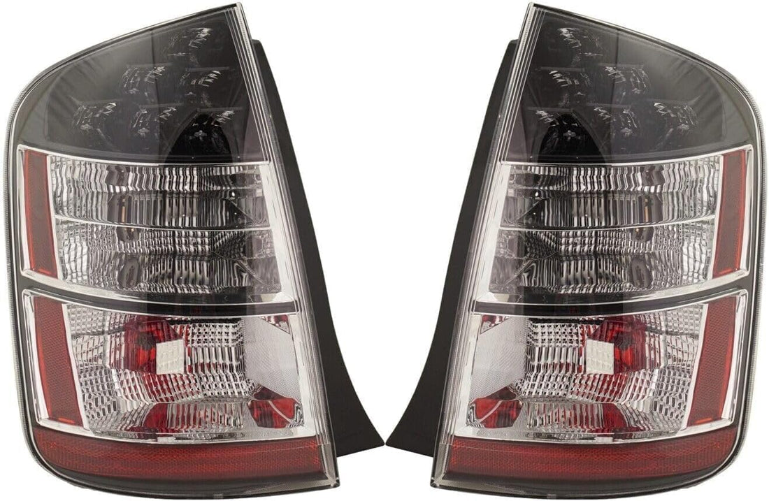 Set Of 2 Tail Light Assembly Right Passenger & Left Driver Side Direct Replacement Compatible With 2004-2005 Toyota Prius TO2819135 TO2818135 8155147071 8156147071