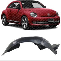 Front Fender Liner Right Passenger Side Direct Replacement Compatible With 2012-2019 Volkswagen Beetle VW1249126 5C5805912H