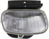 Front Bumper Lower Valance Panel Textured + Fog Light Assembly Left Driver & Right Passenger Side Direct Replacement Compatible With 1998-2000 Ford Ranger FO1095172 FO2592198