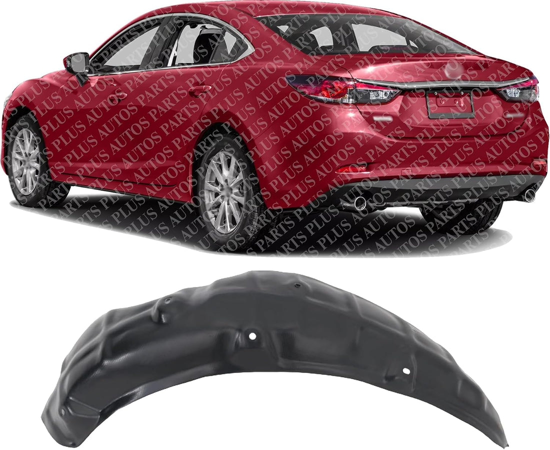 Rear Fender Liner Left Driver Side Direct Replacement Compatible With 2014-2017 Mazda 6 MA1762100 GHP9561J1A