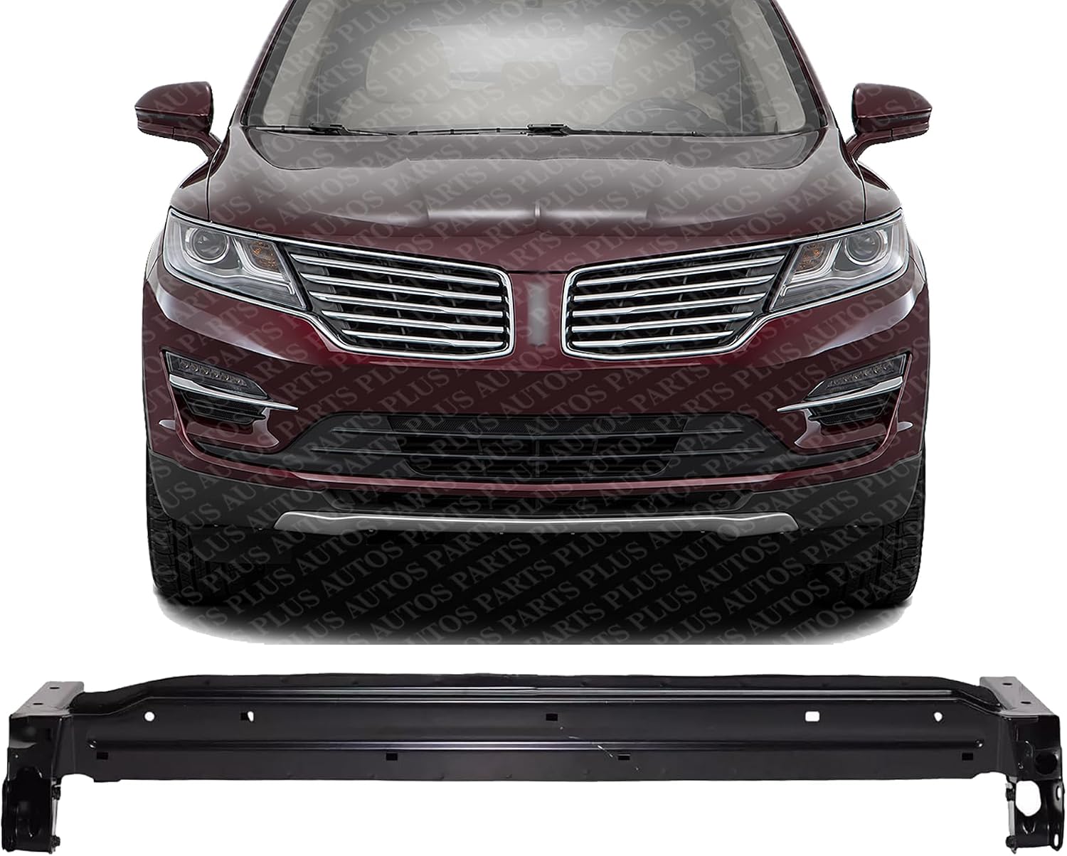 Front Radiator Lower Support Crossmember Steel Direct Replacement Compatible With 2013-2016 Ford Escape / 2015-2016 Lincoln MKC FO1225215 CV6Z7810812A