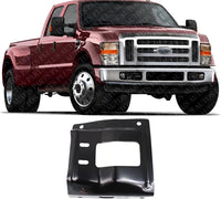 Front Bumper Mounting Plate Bracket Right Passenger Side Direct Replacement Compatible With 2008-2010 Ford F-Series Super Duty FO1067173 8C3Z17B984A