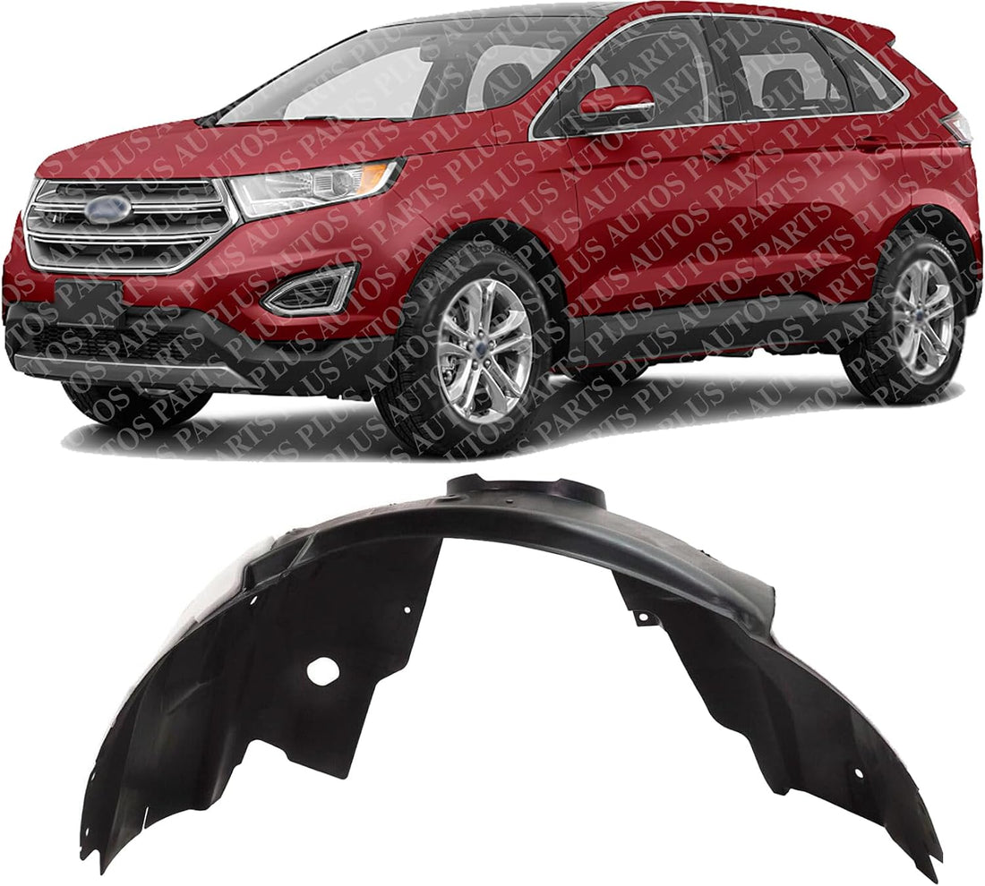 Front Fender Liner Left Driver Side Direct Replacement Compatible With 2015-2018 Ford Edge FO1248192 FT4Z16103G