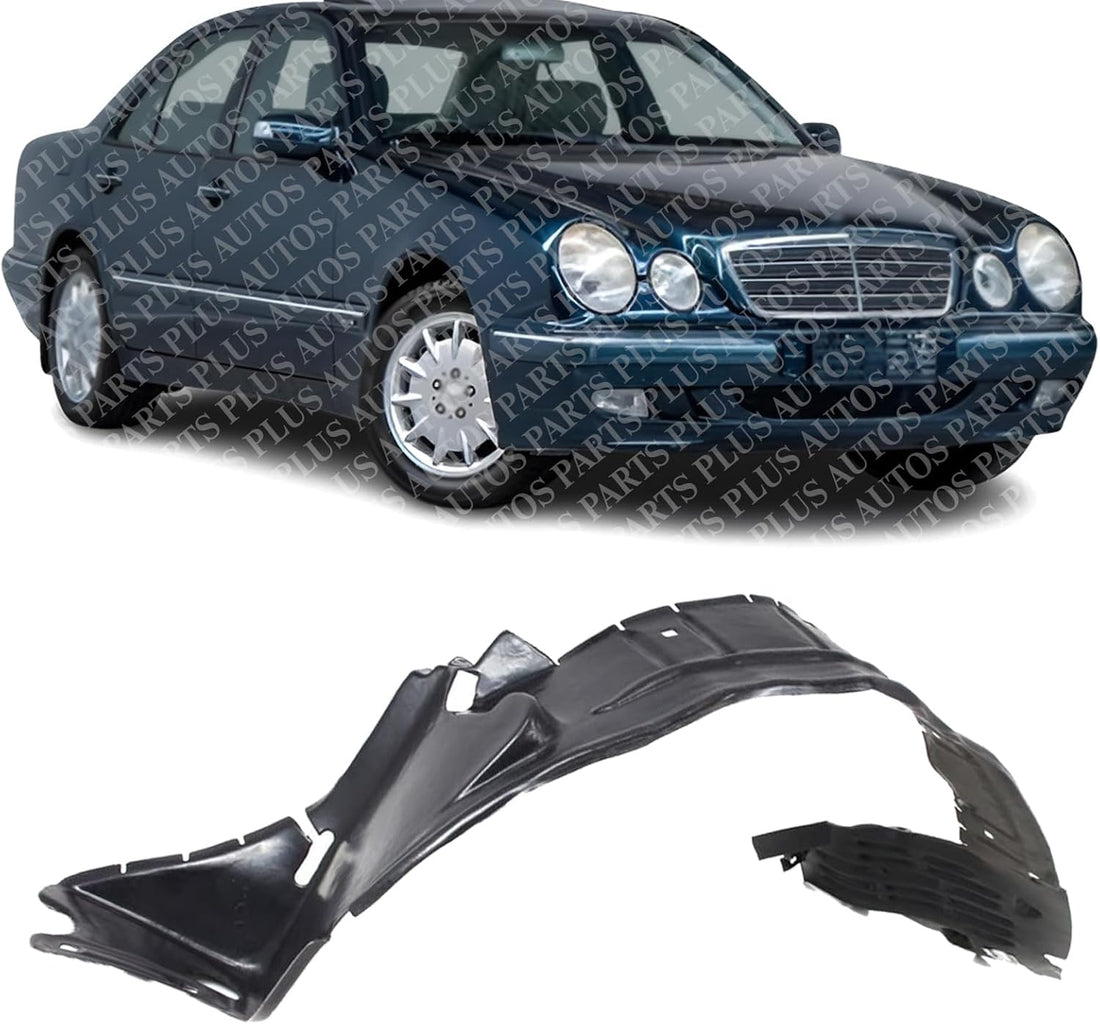 Front Fender Liner Right Passenger Side Direct Replacement Compatible With 2000-2002 Mercedes Benz E-Class MB1251102 2106989230