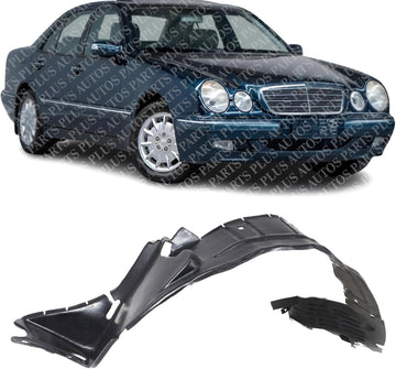 Front Fender Liner Right Passenger Side Direct Replacement Compatible With 2000-2002 Mercedes Benz E-Class MB1251102 2106989230