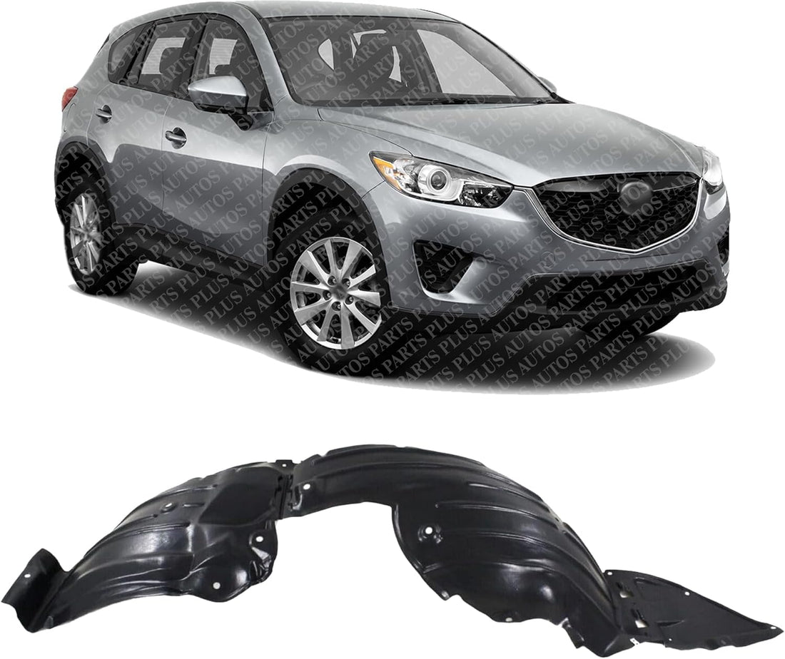 Front Fender Liner Right Passenger Side Direct Replacement Compatible with 2013-2016 Mazda CX-5 MA1249142 KD5356130H