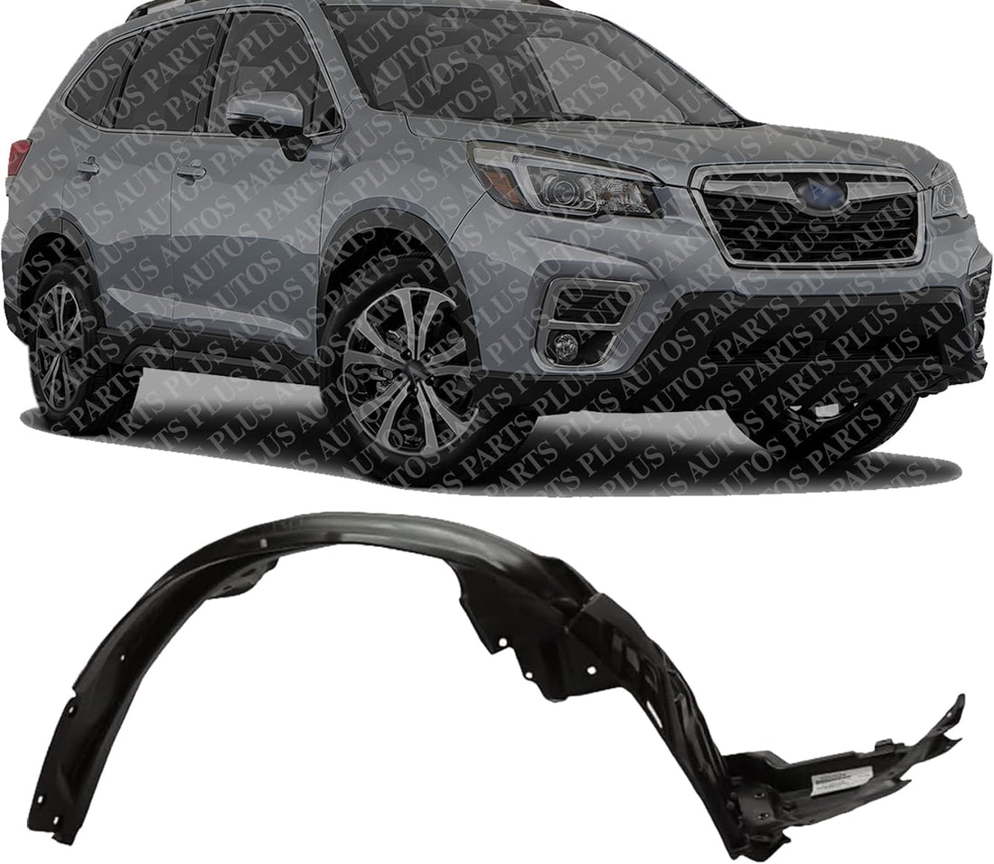 Front Fender Liner Right Passenger Side Direct Replacement Compatible With 2019-2021 Subaru Forester SU1249132 59110SJ020