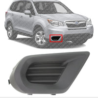 Front Fog Light Cover Textured Right Passenger Side Direct Replacement Compatible With 2014-2016 Subaru Forester SU1039104 57731SG040