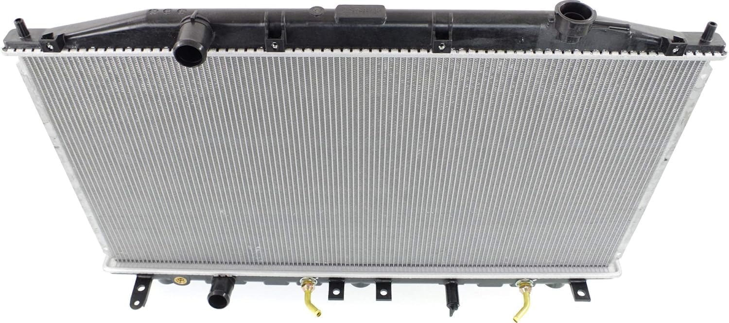 Front Radiator Aluminum Core Direct Replacement Compatible With 2008-2012 Honda Accord HO3010217 19010R40A52