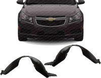 Set of 2 Front Fender Liner Left Driver & Right Passenger Side Direct Replacement Compatible with 2011-2016 Chevrolet Cruze/Limited GM1249226 GM1248226 95472792 95472793