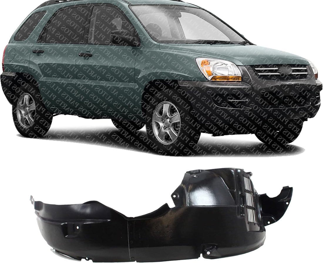 Front Fender Liner Right Passenger Side Direct Replacement Compatible with 2005-2010 Kia Sportage KI1251114 868121F000