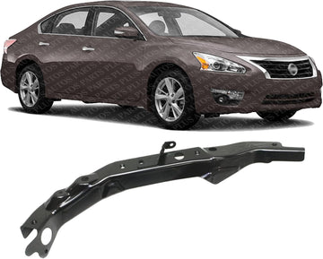 Front Radiator Support Steel Right Passenger Side Direct Replacement Compatible With 2013-2018 Nissan Altima / 2016-2021 Maxima NI1225205 F25123TAMA