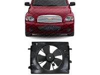 Front Radiator Fan Assembly Direct Replacement Compatible with 2006-2011 Chevrolet HHR GM3115200 25784660