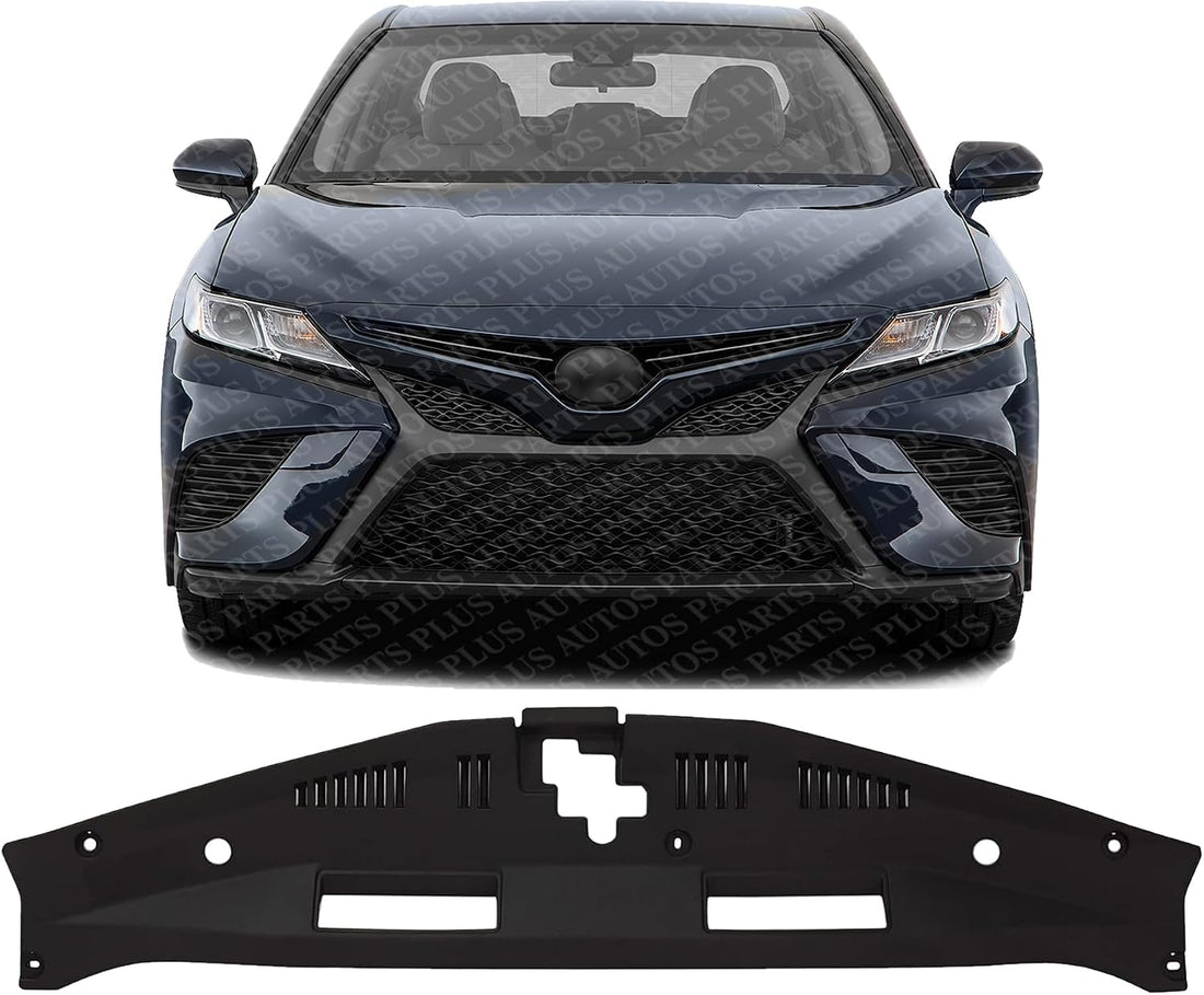 Front Radiator Support Cover Plastic Direct Replacement Compatible With 2018-2024 Toyota Camry TO1224119 5329506190