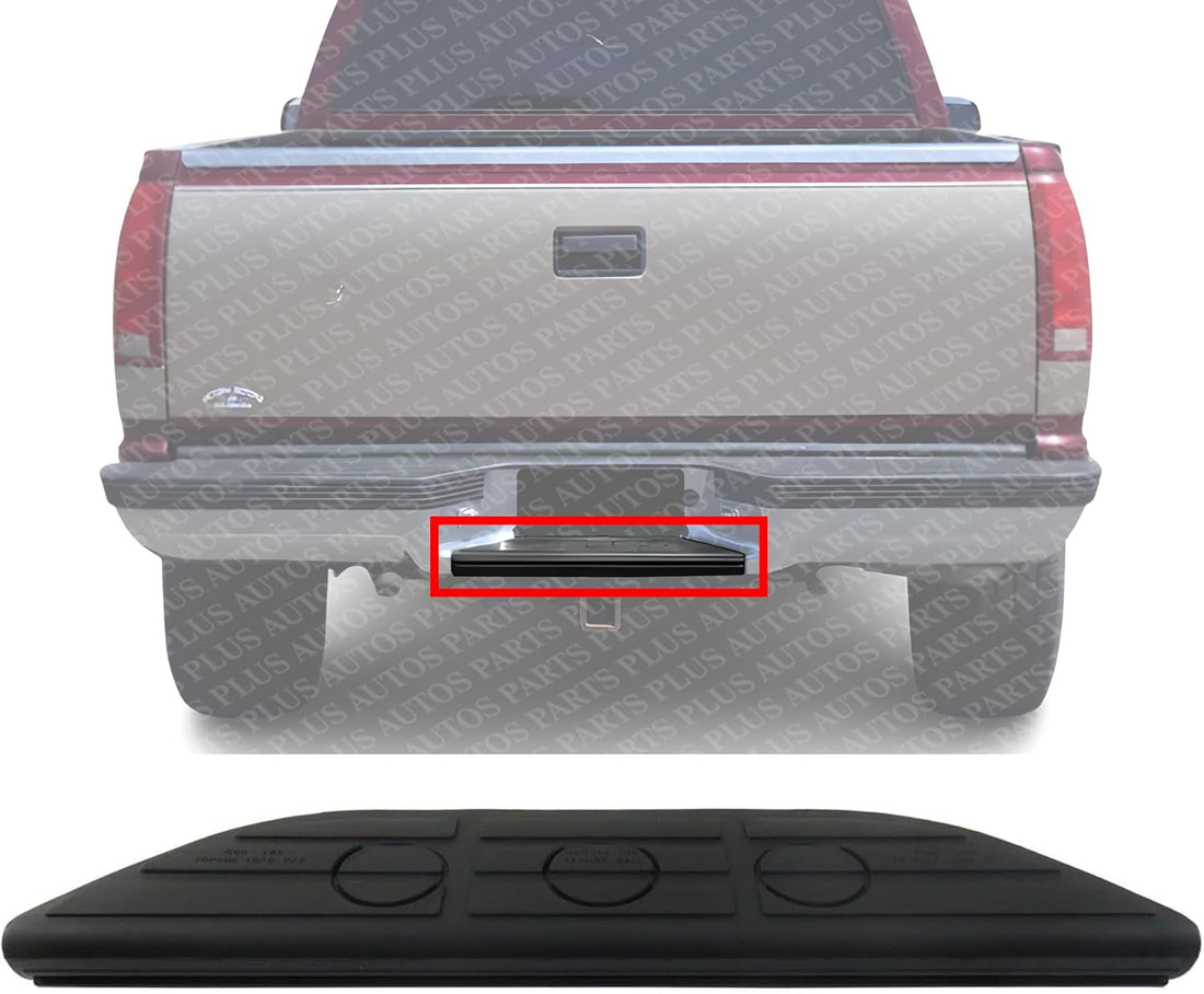 AUTOS PARTS PLUS Rear Bumper Center Step Pad Direct Replacement Compatible With 1993-1997 Chevrolet/GMC C/K Full Size Pickup GM1191104 15686281